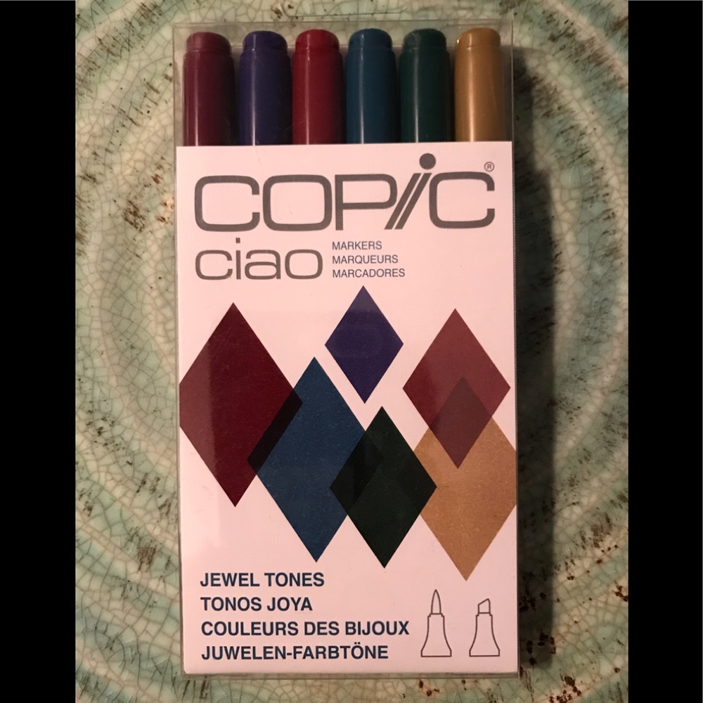 New Copic  Marker Set - “Jewel Tones”